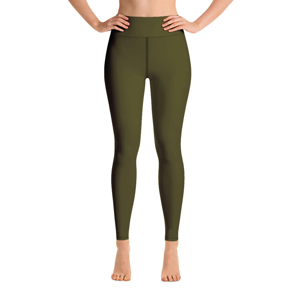 Yoga Leggings Dark Green