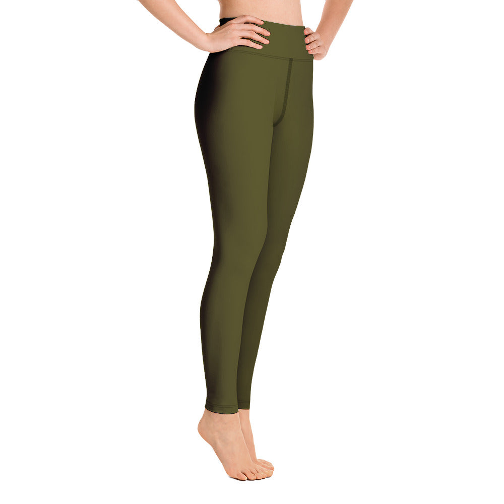 Yoga Leggings Dark Green