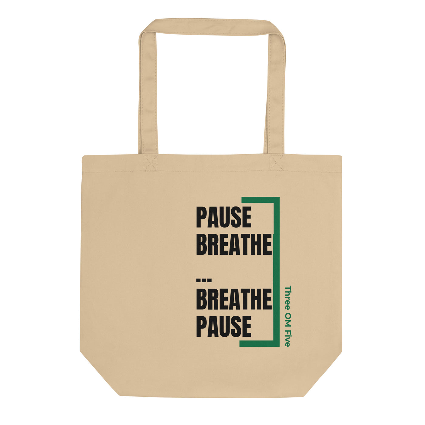 Pause Eco Tote Bag Beige